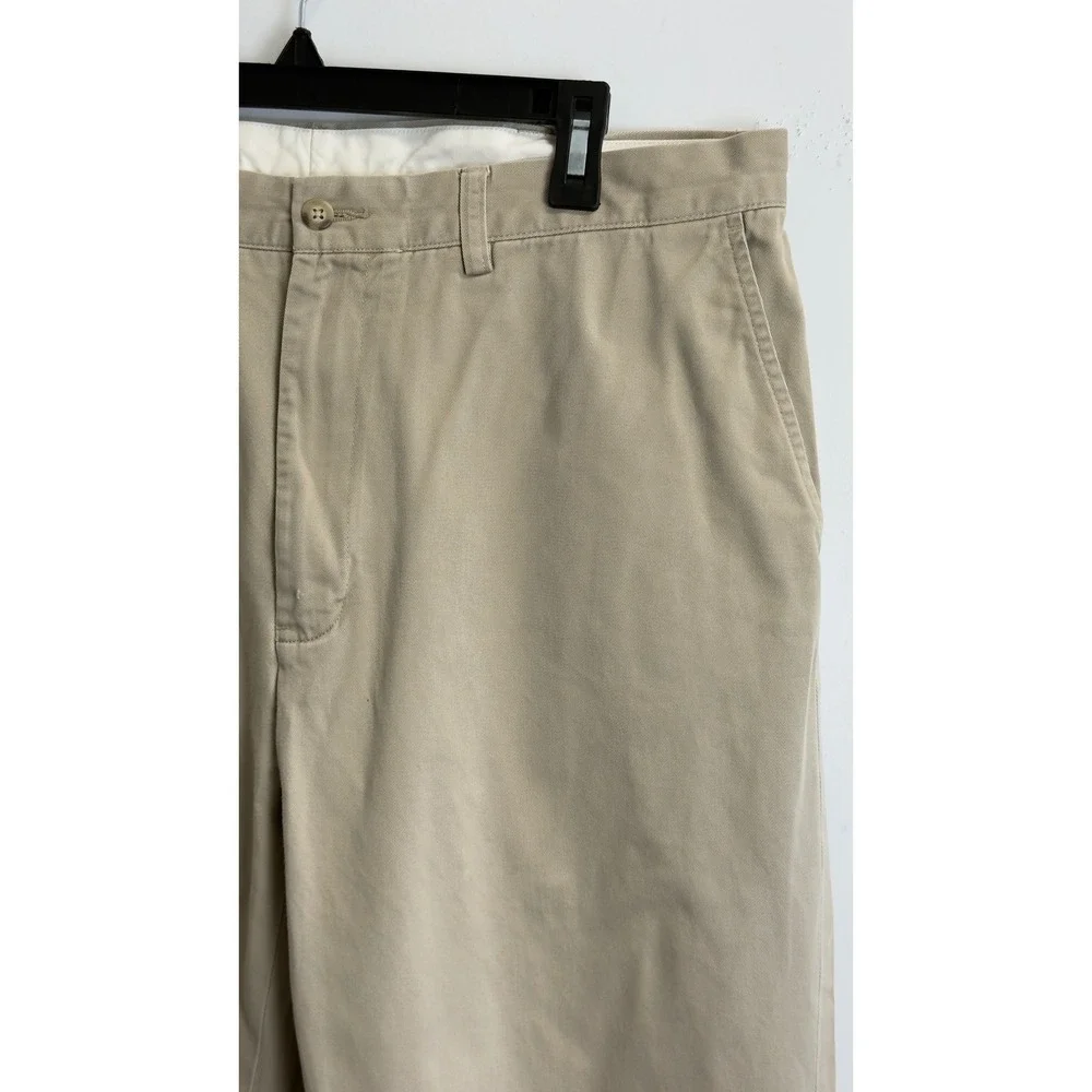 Polo Ralph Lauren Prospect Pant Mens 36X31 Khaki Tan Cotton Chino Straight Leg